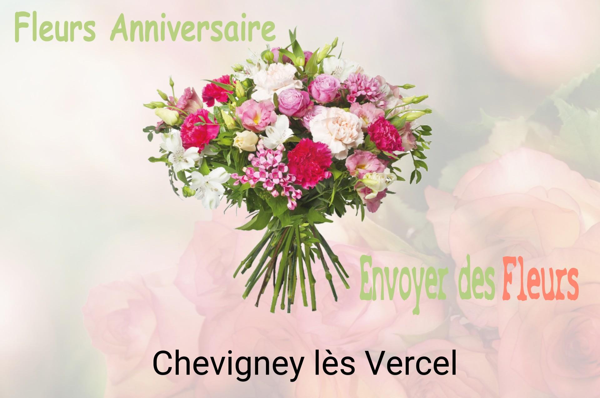 Bouquet de fleurs d’anniversaire livré à Chevigney-lès-Vercel