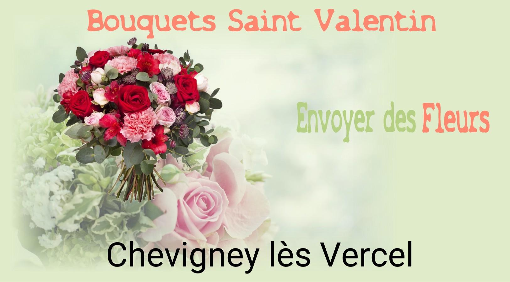 Roses de Saint-Valentin livrées à Chevigney-lès-Vercel